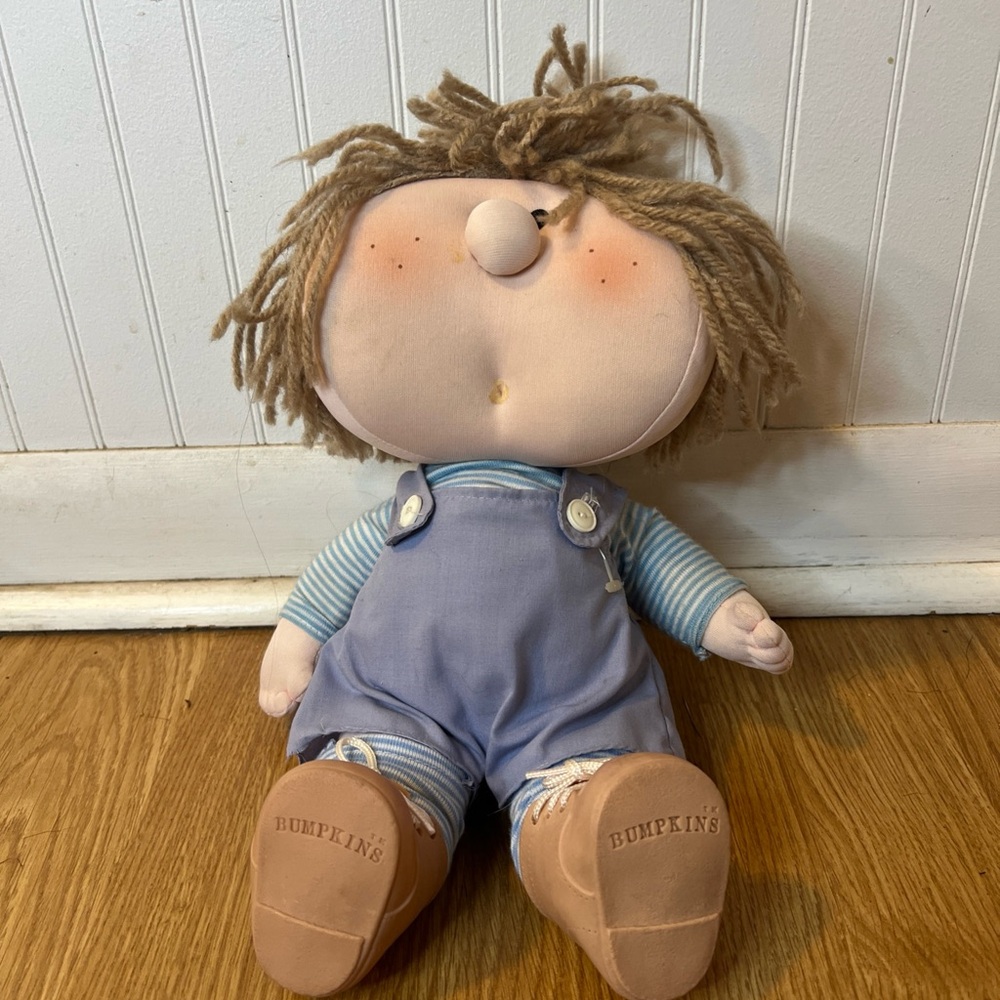 Vintage 1984 Bumpkin Bunch Tyke Doll by Fabrizio for George Good